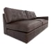Thurlow - Leather Right Arm Facing Sofa - Espresso Brown