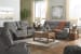 Coombs - Charcoal - 2 Pc. - Reclining Sofa, Loveseat