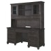 Sutton Place - Credenza With Hutch - Weathered Charcoal