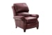 Churchill - Push Thru The Arm Recliner - Cabernet