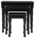 Dasonbury - Black - Accent Table Set (Set of 3)