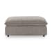 Caplan - Upholstered Ottoman - Elite Charcoal