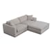 Rue - Nook Modular Sectional - Flecked Gray