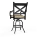 Monterey - Counter Stool, With Self Welt - Linen Stone / Black
