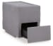 Modmax - Granite - 3-Piece Sectional With Storage Console