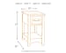 Breegin - Brown - Chair Side End Table - 1 Drawer