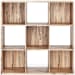 Piperton - Natural - Nine Cube Organizer