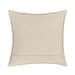 Soco Leather - Leather Pillow 22' x 22' - Golden Wheat