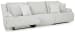 Top Tier - Alloy - 3-Piece Reclining Sectional Sofa