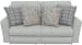Chappy - Power Lay Flat Reclining Sofa - Pebble