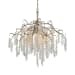 Boreas - 7 Light Chandelier - Silver / White