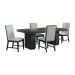 Donovan - 5 Piece Standard Height Dining Set (Table And Four Side Chairs) - Gray