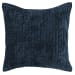 Bari - Velvet Euro Sham - Ocean Blue