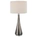 Contour - Metallic Glass Table Lamp - Dark Gray