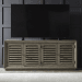 Aspen Sky - 78" TV Console - Weathered Saddle Brown