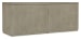 Linville Falls - 72" Credenza With Two Open Desk Cabinets - Gray
