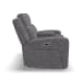 Ridge - Power Reclining Loveseat With Console And Power Headrests - Granite