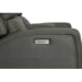 Linden - Power Reclining Loveseat With Console & Power Headrests & Lumbar - Charcoal