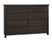 Dovetail - 8-Drawer Dresser - Java