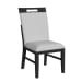 Transcend - 7 Piece Standard Height Dining Set (Table And Six Chairs) - Charcoal