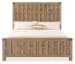Vineyard Row - California King Panel Bed - Light Brown