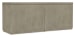 Linville Falls - 72" Credenza With Two Lateral Files - Gray