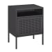 Ember - Gray Nightstand With Usb