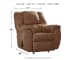 McGann - Light Brown - Rocker Recliner