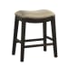 Parkside - 24'' Counter Stool - Linen / Dark Wash
