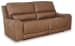 DeepWakes - Caramel - 2 Seat Power Reclining Sofa Adjustable Headrest