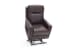 Louisville - Power Lift Recliner With Power Headrest, Power Lumbar, Layflat And Heat - Chocolate