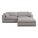 Rue - Nook Modular Sectional - Flecked Gray