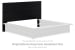 Londer - Black - King/Cal King Panel Headboard