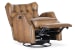RC - Henderson Power Swivel Glider Recliner - Brown