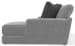 Arlo - 2 Piece Oversized Sofa Chaise (RSF Chaise) - Oyster