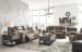 Stoneland - Fossil - 3 Pc. - Power Sofa, Loveseat, Rocker Recliner