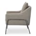Archer - Accent Chair - Light Gray Linen Blend