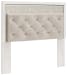 Altyra - White - Queen UPH Panel Headboard