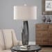Vilminore - Glass Table Lamp - Gray