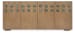 Commerce And Market - Pilea Entertainment Credenza - Light Brown