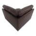 Thurlow - Leather Corner Chair - Espresso Brown