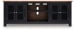 Wildenauer - XL TV Stand With Fireplace Option - Brown / Black