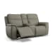 Sawyer - Power Recl Loveseat With Console, Power Headrests, Lumbar - Gray