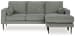 Hazela - Charcoal - 2 Pc. - Sofa Chaise, Loveseat