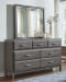 Caitbrook - Gray - 8 Pc. - Dresser, Mirror, Chest, California King Storage Bed With 8 Drawers, 2 Nightstands