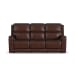 Oasis - Power Reclining Sofa With Power Headrests, Lumbar, Heat & Massage - Truffle