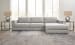 Amiata - 2-Piece Sectional With Raf Corner Chaise - Glacier