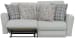 Chappy - Lay Flat Reclining Sofa - Pebble