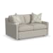 Sky - Upholstered Loveseat - Light Gray