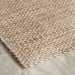 Jute Favorites - 9' x 12' Panama Stripe Rug - Natural/Ivory